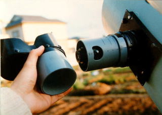 Mono view goggles