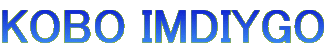KOBO IMDIYGO